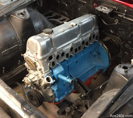 Ace's 240z Engine Installed